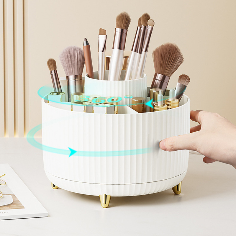 360 Rotating Makeup Desktop Co - огляд і ціна Home Edit Bathroom Storage