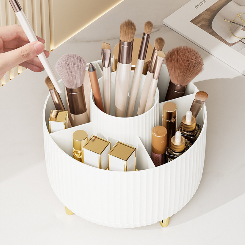 360 Rotating Makeup Desktop Co - огляд і ціна Home Edit Bathroom Storage